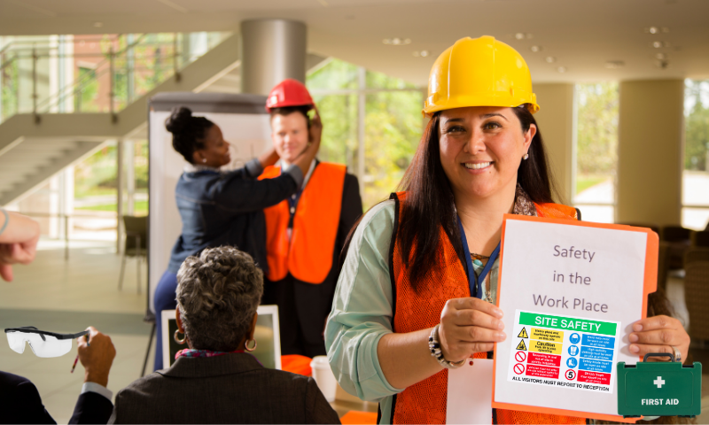 Safety in the workplace training day